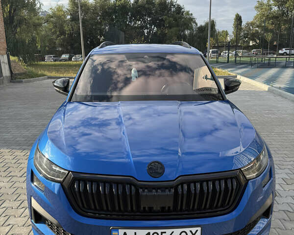 Синий Шкода Kodiaq, объемом двигателя 1.98 л и пробегом 71 тыс. км за 39500 $, фото 5 на Automoto.ua