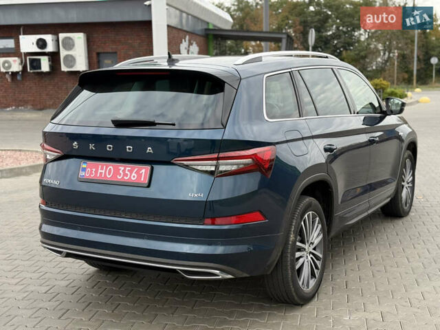 Синий Шкода Kodiaq, объемом двигателя 1.97 л и пробегом 199 тыс. км за 32900 $, фото 5 на Automoto.ua