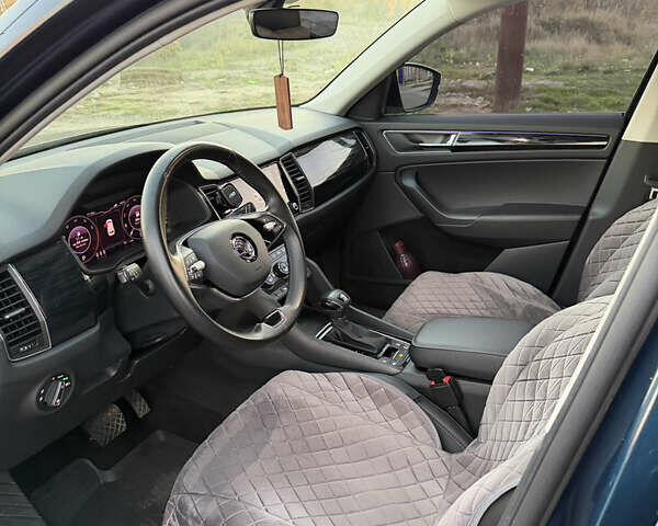 Синій Шкода Kodiaq, об'ємом двигуна 2 л та пробігом 81 тис. км за 32500 $, фото 45 на Automoto.ua