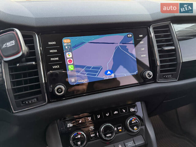 Синій Шкода Kodiaq, об'ємом двигуна 2 л та пробігом 81 тис. км за 32500 $, фото 40 на Automoto.ua