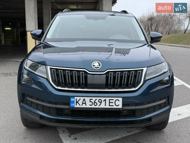 Синий Шкода Kodiaq, объемом двигателя 1.97 л и пробегом 263 тыс. км за 25300 $, фото 3 на Automoto.ua
