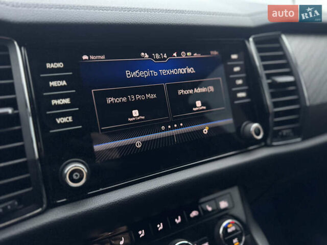 Синій Шкода Kodiaq, об'ємом двигуна 1.97 л та пробігом 225 тис. км за 28999 $, фото 31 на Automoto.ua