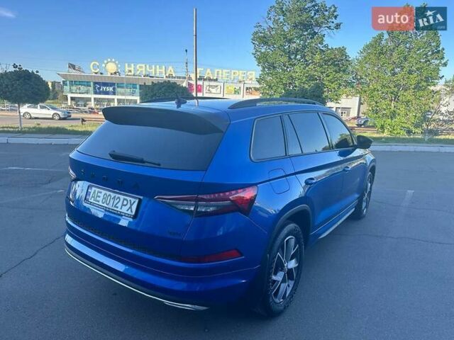 Синий Шкода Kodiaq, объемом двигателя 1.97 л и пробегом 47 тыс. км за 39000 $, фото 47 на Automoto.ua