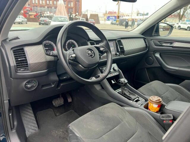 Синий Шкода Kodiaq, объемом двигателя 2 л и пробегом 98 тыс. км за 30800 $, фото 8 на Automoto.ua