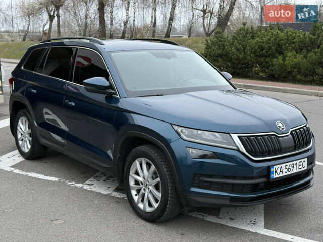 Синий Шкода Kodiaq, объемом двигателя 1.97 л и пробегом 263 тыс. км за 25300 $, фото 5 на Automoto.ua
