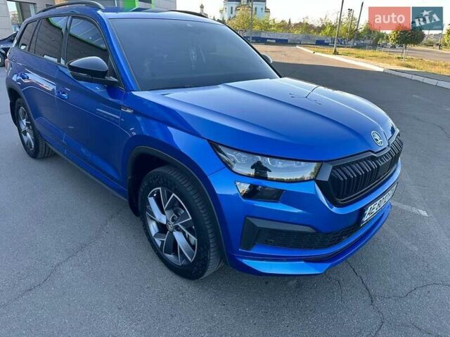Синий Шкода Kodiaq, объемом двигателя 1.97 л и пробегом 47 тыс. км за 39000 $, фото 40 на Automoto.ua