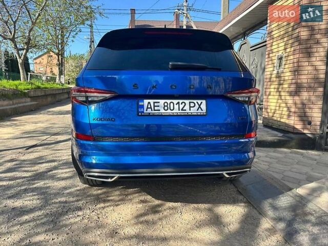 Синий Шкода Kodiaq, объемом двигателя 1.97 л и пробегом 47 тыс. км за 39000 $, фото 12 на Automoto.ua