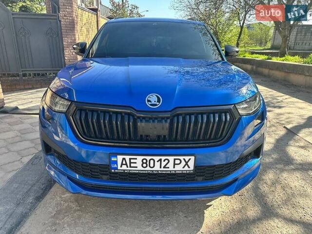 Синий Шкода Kodiaq, объемом двигателя 1.97 л и пробегом 47 тыс. км за 39000 $, фото 4 на Automoto.ua