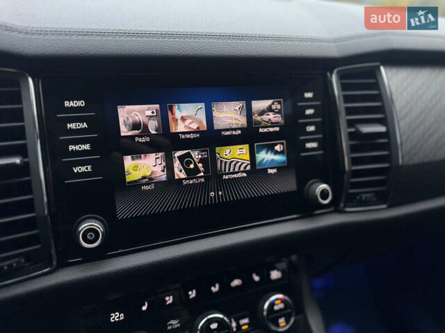 Синій Шкода Kodiaq, об'ємом двигуна 1.97 л та пробігом 225 тис. км за 28999 $, фото 51 на Automoto.ua