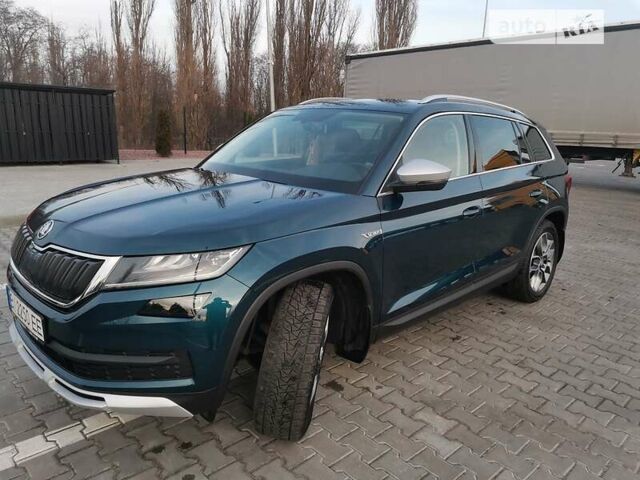 Синий Шкода Kodiaq, объемом двигателя 2 л и пробегом 38 тыс. км за 38500 $, фото 18 на Automoto.ua