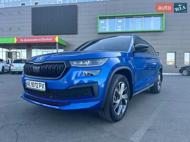 Синий Шкода Kodiaq, объемом двигателя 1.97 л и пробегом 47 тыс. км за 39000 $, фото 61 на Automoto.ua