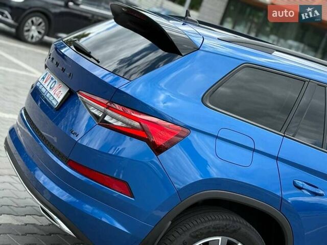 Синий Шкода Kodiaq, объемом двигателя 1.97 л и пробегом 47 тыс. км за 39500 $, фото 15 на Automoto.ua