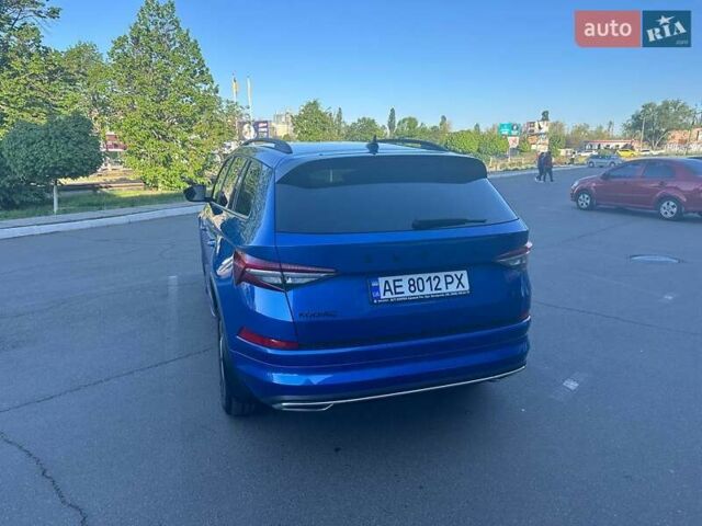 Синий Шкода Kodiaq, объемом двигателя 1.97 л и пробегом 47 тыс. км за 39000 $, фото 52 на Automoto.ua