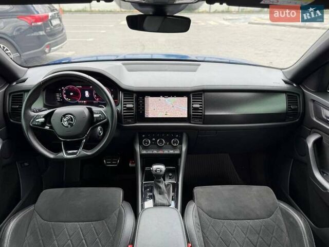 Синий Шкода Kodiaq, объемом двигателя 1.97 л и пробегом 47 тыс. км за 39500 $, фото 52 на Automoto.ua