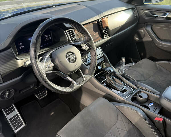 Синий Шкода Kodiaq, объемом двигателя 1.98 л и пробегом 71 тыс. км за 39500 $, фото 19 на Automoto.ua