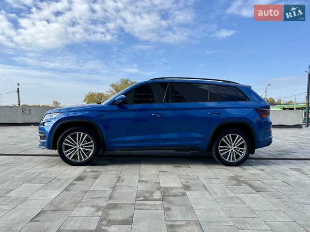 Синий Шкода Kodiaq, объемом двигателя 1.97 л и пробегом 187 тыс. км за 33200 $, фото 6 на Automoto.ua