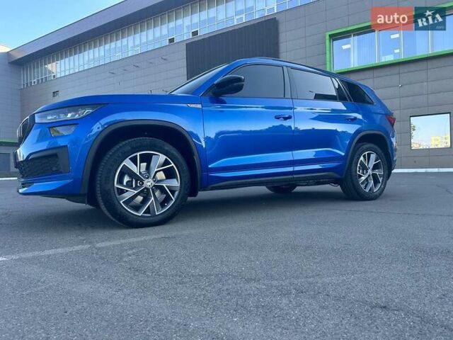 Синий Шкода Kodiaq, объемом двигателя 1.97 л и пробегом 47 тыс. км за 39000 $, фото 55 на Automoto.ua