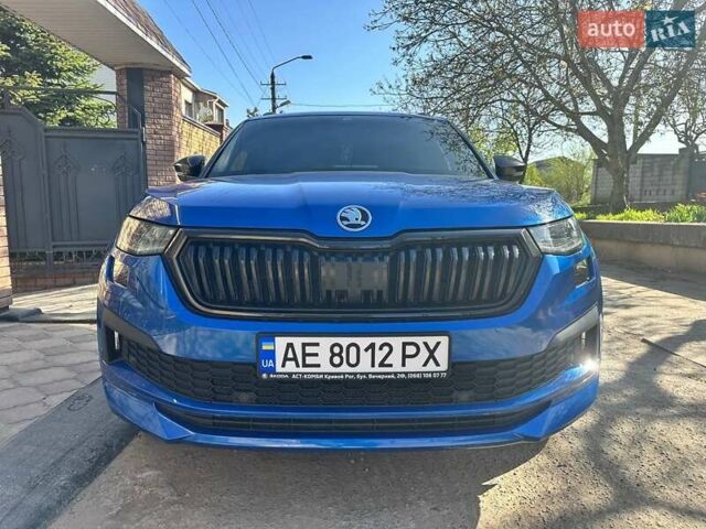 Синий Шкода Kodiaq, объемом двигателя 1.97 л и пробегом 47 тыс. км за 39000 $, фото 3 на Automoto.ua