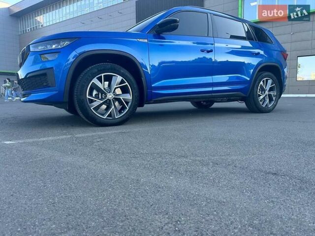Синий Шкода Kodiaq, объемом двигателя 1.97 л и пробегом 47 тыс. км за 39000 $, фото 56 на Automoto.ua