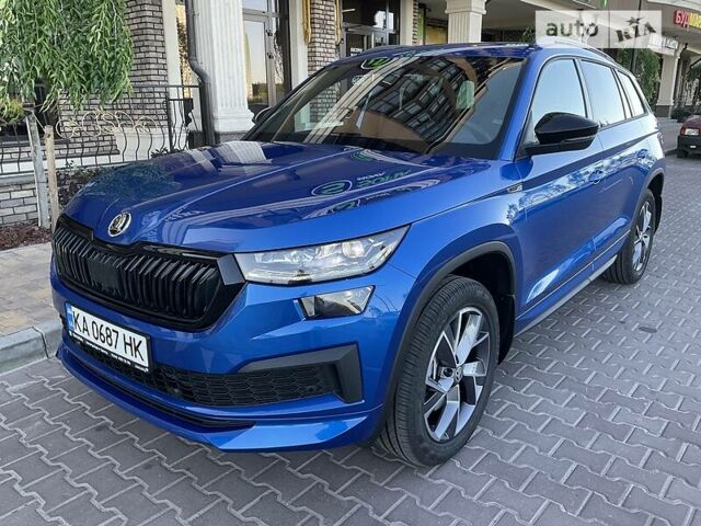 Синій Шкода Kodiaq, об'ємом двигуна 2 л та пробігом 3 тис. км за 43500 $, фото 22 на Automoto.ua