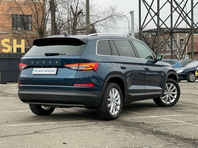 Синий Шкода Kodiaq, объемом двигателя 2 л и пробегом 98 тыс. км за 30800 $, фото 7 на Automoto.ua