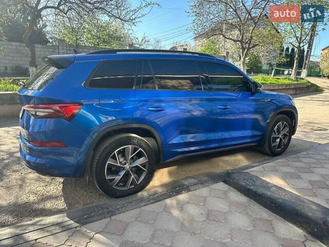 Синий Шкода Kodiaq, объемом двигателя 1.97 л и пробегом 47 тыс. км за 39000 $, фото 16 на Automoto.ua