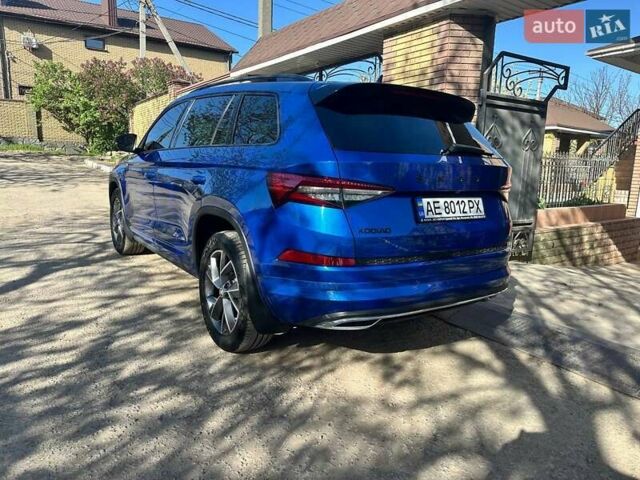Синий Шкода Kodiaq, объемом двигателя 1.97 л и пробегом 47 тыс. км за 39000 $, фото 11 на Automoto.ua