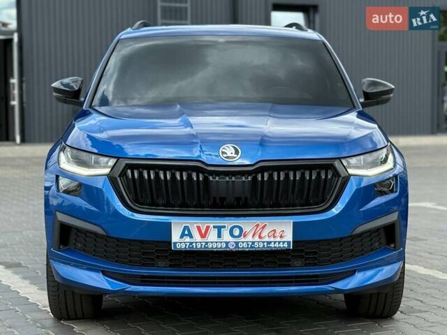 Синій Шкода Kodiaq, об'ємом двигуна 1.97 л та пробігом 47 тис. км за 39700 $, фото 6 на Automoto.ua