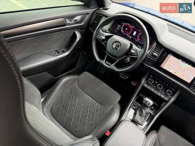 Синий Шкода Kodiaq, объемом двигателя 1.97 л и пробегом 47 тыс. км за 39500 $, фото 56 на Automoto.ua