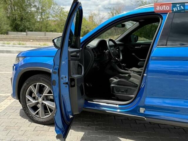 Синій Шкода Kodiaq, об'ємом двигуна 1.97 л та пробігом 47 тис. км за 39700 $, фото 27 на Automoto.ua