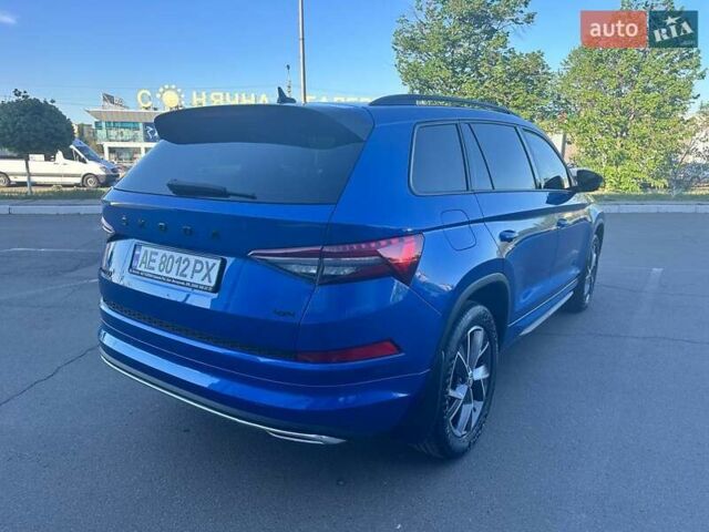 Синий Шкода Kodiaq, объемом двигателя 1.97 л и пробегом 47 тыс. км за 39000 $, фото 46 на Automoto.ua