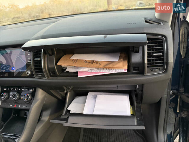 Синій Шкода Kodiaq, об'ємом двигуна 2 л та пробігом 81 тис. км за 32500 $, фото 28 на Automoto.ua