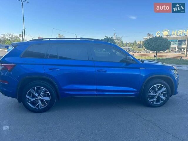 Синий Шкода Kodiaq, объемом двигателя 1.97 л и пробегом 47 тыс. км за 39000 $, фото 44 на Automoto.ua