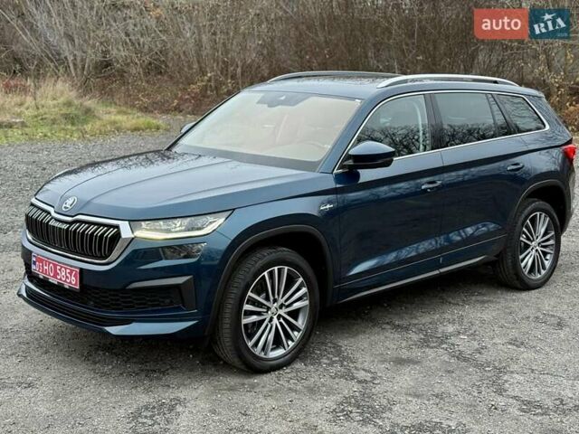 Синий Шкода Kodiaq, объемом двигателя 1.97 л и пробегом 104 тыс. км за 39999 $, фото 4 на Automoto.ua