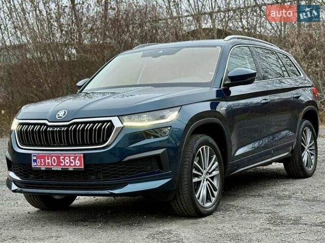 Синий Шкода Kodiaq, объемом двигателя 1.97 л и пробегом 104 тыс. км за 39999 $, фото 6 на Automoto.ua