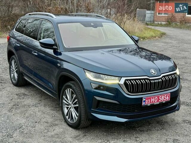Синий Шкода Kodiaq, объемом двигателя 1.97 л и пробегом 104 тыс. км за 39999 $, фото 14 на Automoto.ua