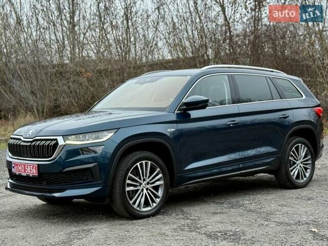 Синий Шкода Kodiaq, объемом двигателя 1.97 л и пробегом 104 тыс. км за 39999 $, фото 5 на Automoto.ua