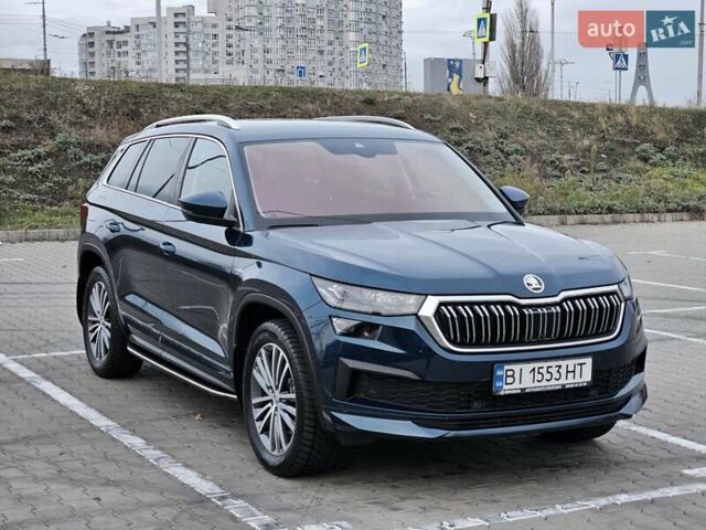 Синий Шкода Kodiaq, объемом двигателя 1.97 л и пробегом 48 тыс. км за 43800 $, фото 10 на Automoto.ua