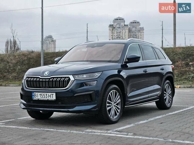Синий Шкода Kodiaq, объемом двигателя 1.97 л и пробегом 48 тыс. км за 43800 $, фото 24 на Automoto.ua