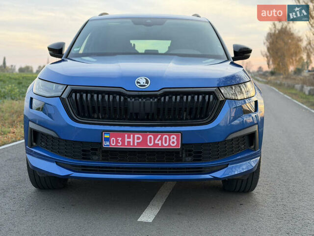 Синий Шкода Kodiaq, объемом двигателя 1.97 л и пробегом 202 тыс. км за 33900 $, фото 5 на Automoto.ua