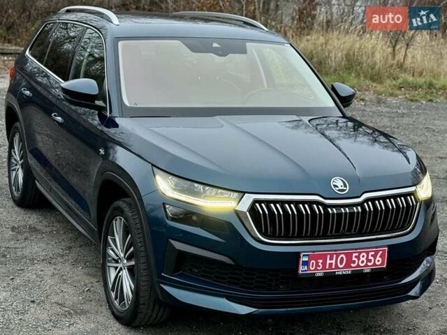 Синий Шкода Kodiaq, объемом двигателя 1.97 л и пробегом 104 тыс. км за 39999 $, фото 16 на Automoto.ua
