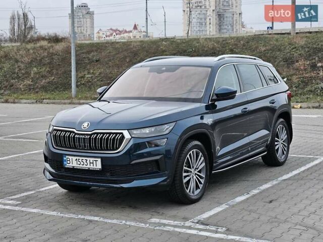 Синий Шкода Kodiaq, объемом двигателя 1.97 л и пробегом 48 тыс. км за 43800 $, фото 23 на Automoto.ua