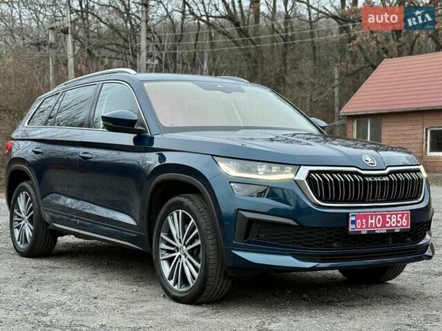 Синий Шкода Kodiaq, объемом двигателя 1.97 л и пробегом 104 тыс. км за 39999 $, фото 13 на Automoto.ua