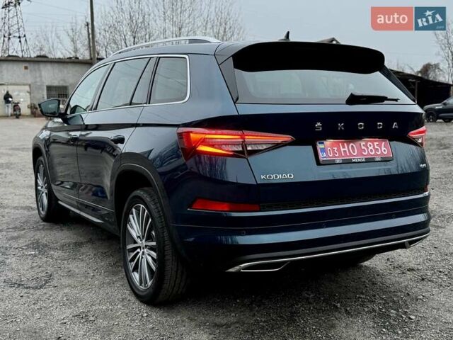 Синий Шкода Kodiaq, объемом двигателя 1.97 л и пробегом 104 тыс. км за 39999 $, фото 9 на Automoto.ua