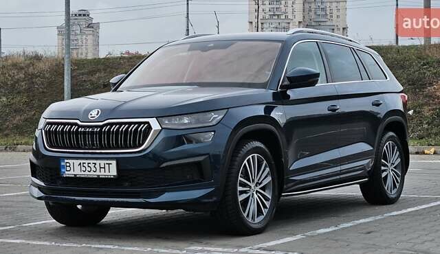Синий Шкода Kodiaq, объемом двигателя 1.97 л и пробегом 48 тыс. км за 43800 $, фото 25 на Automoto.ua