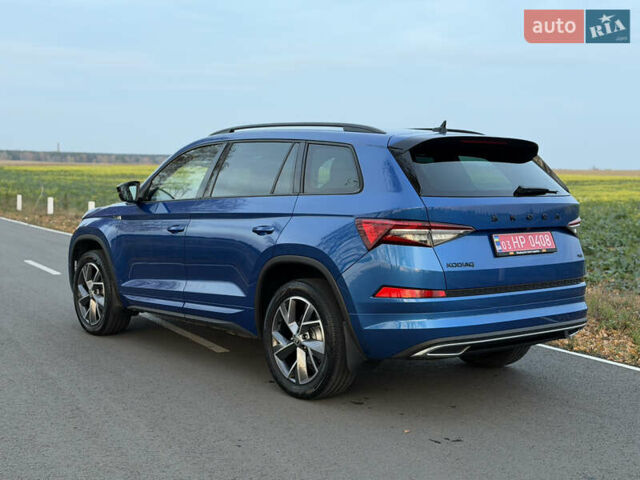 Синий Шкода Kodiaq, объемом двигателя 1.97 л и пробегом 202 тыс. км за 33900 $, фото 9 на Automoto.ua