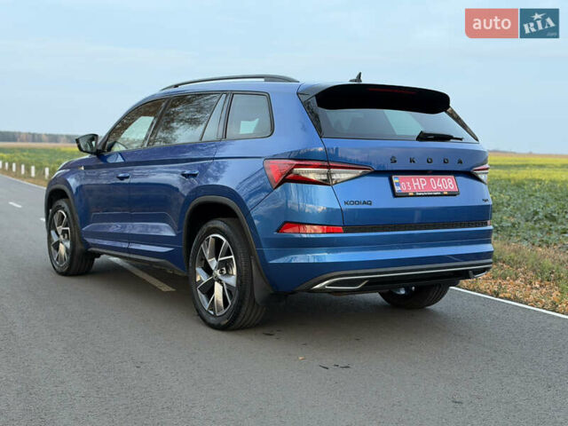 Синий Шкода Kodiaq, объемом двигателя 1.97 л и пробегом 202 тыс. км за 33900 $, фото 10 на Automoto.ua