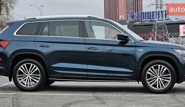 Синий Шкода Kodiaq, объемом двигателя 1.97 л и пробегом 48 тыс. км за 43800 $, фото 13 на Automoto.ua