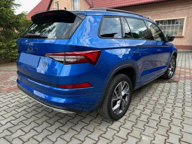 Синий Шкода Kodiaq, объемом двигателя 2 л и пробегом 16 тыс. км за 24400 $, фото 4 на Automoto.ua