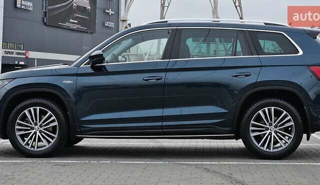 Синий Шкода Kodiaq, объемом двигателя 1.97 л и пробегом 48 тыс. км за 43800 $, фото 22 на Automoto.ua